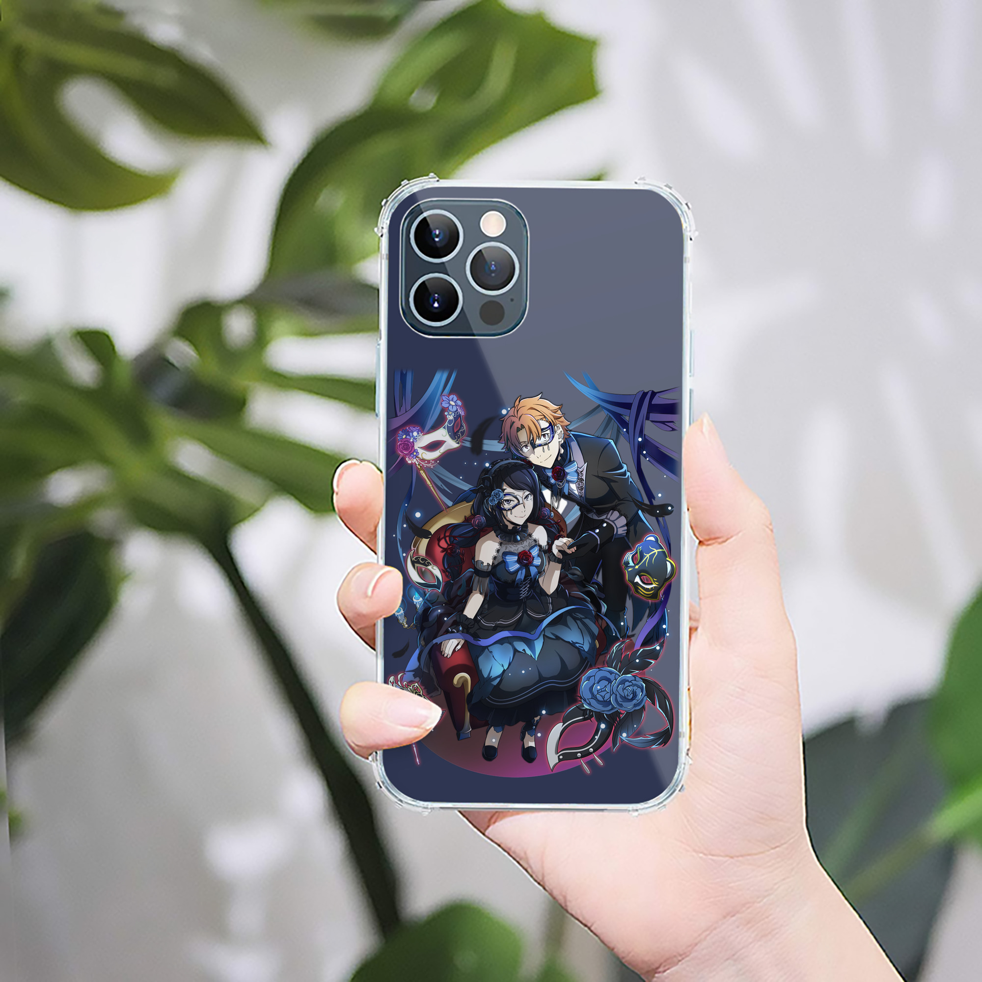 （画像用） 文豪ストレイドッグス Bungo Stray Dogs 【iPhone 12シリーズ対応】透明スマホケース（クリアソフトケース）